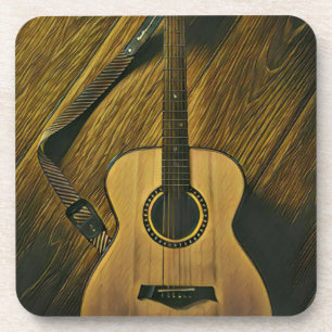 Porta-copo Presentes para um guitarrista músico