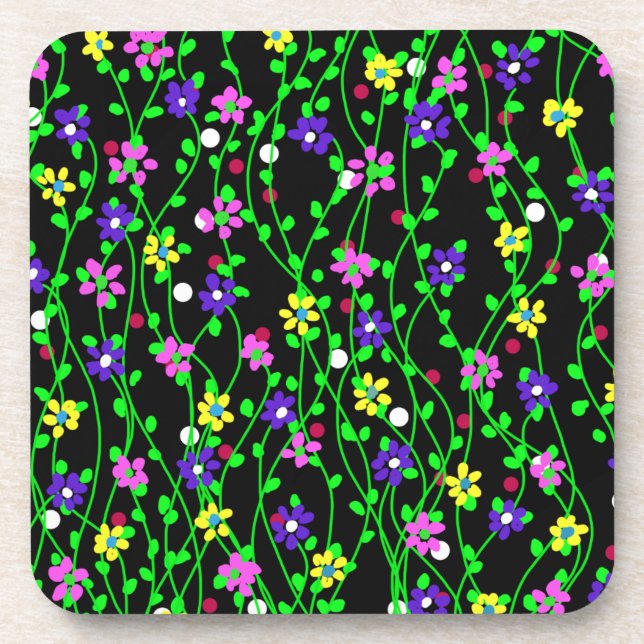 Porta-copo Primavera Floral Art (Frente)