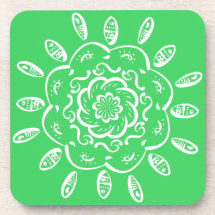 Porta-copo Primavera Mandala