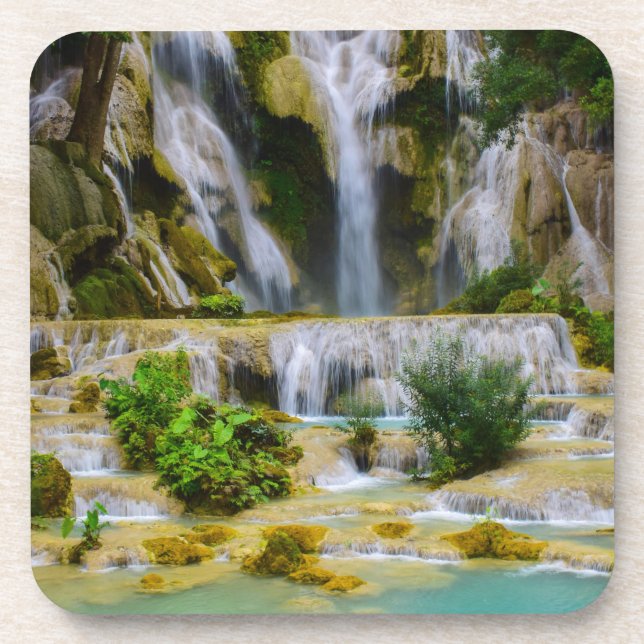 Porta-copo Primaveras de cascata (Frente)