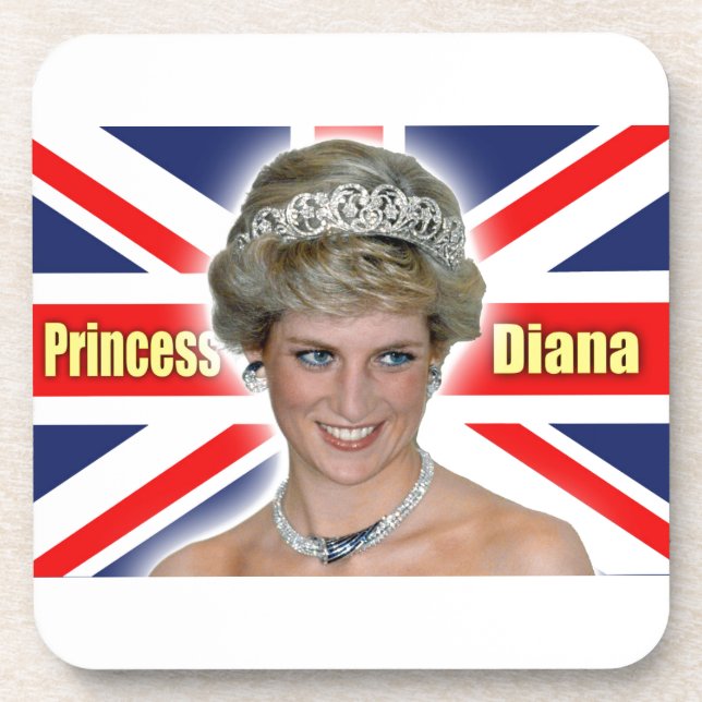 Porta-copo Princesa HRH Diana Stunning! (Frente)
