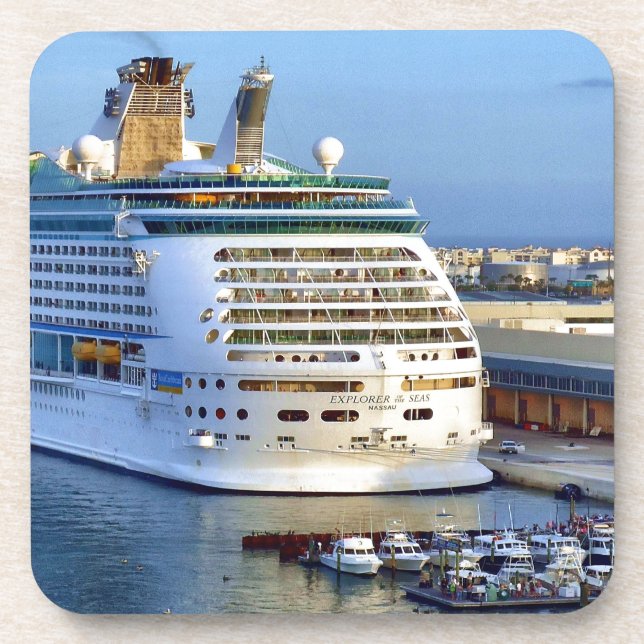 Porta-copo Proa do explorador em casa (Frente)