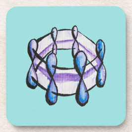 Porta-copo Professor de Química Orgânica Benzene Molecule