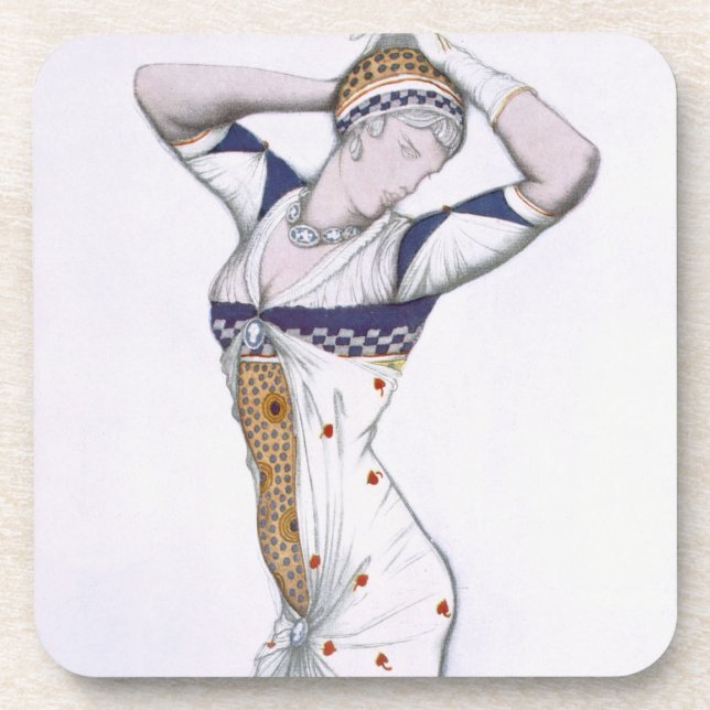 Porta-copo Projete de uma fantasia de Traje moderno, 1912 (Frente)