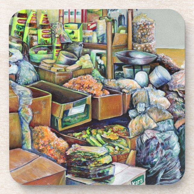 Porta-copo Promessas encantadoras do belo Tekka Center, Singa (Frente)