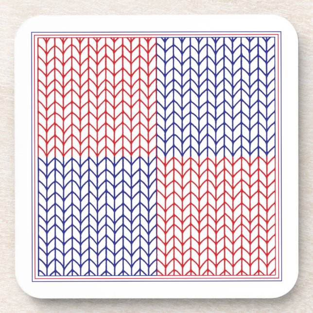 Porta-copo PROTETOR AMERICANO DE TECIDO Coasters de Plástico  (Frente)