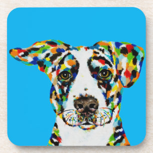 PORTA-COPO PROTETOR DE COPO COM ARTE DE CÃO