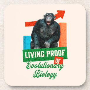 Porta-copo Prova Viva da Biologia Evolutiva Chimpanzé Engraça