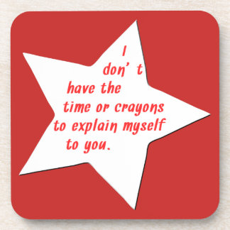 Porta-copo Provérbio ou citações engraçadas para amantes do