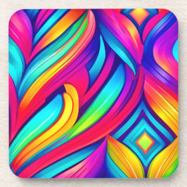 Porta-copo Psicodélico Rainbow Vortex