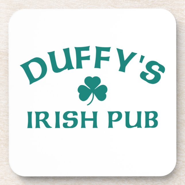 Porta-copo Pub Irlandês Duffy's   (Frente)