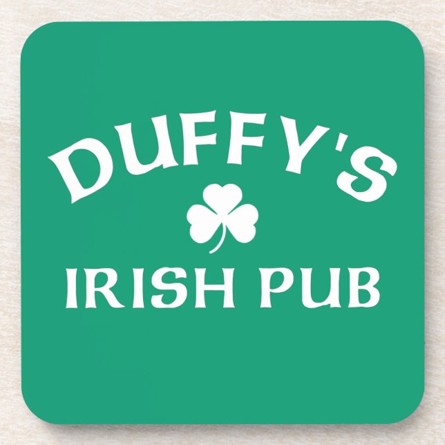 Porta-copo Pub Irlandês Duffy's   (Frente)