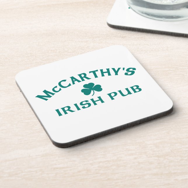 Porta-copo Pub Irlandês McCarthy's  (Left Side)
