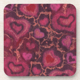 Porta-copo Puffy coração romântico amor dia de os namorado