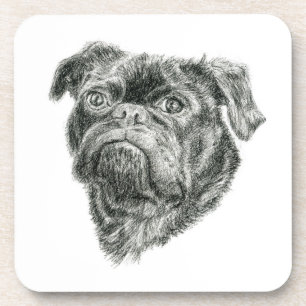 Porta-copo Pug