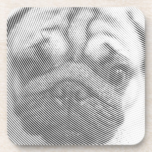 Porta-copo Pug Face