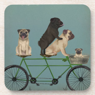 Porta-copo Pug Tandem