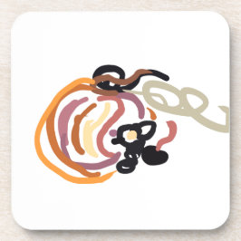 Porta-copo Pumpkin Sunset Autumn cute