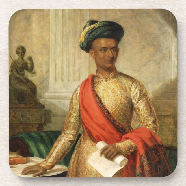 Porta-copo Purniya, ministro principal de Mysore, c.1801 (Frente)