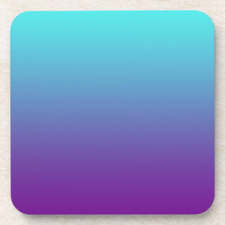 Porta-copo Púrpura Azul, Turquesa, Gradiente Simples