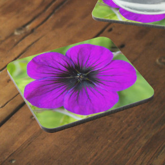 Porta-copo Púrpura Cranesbill Geranium Floral