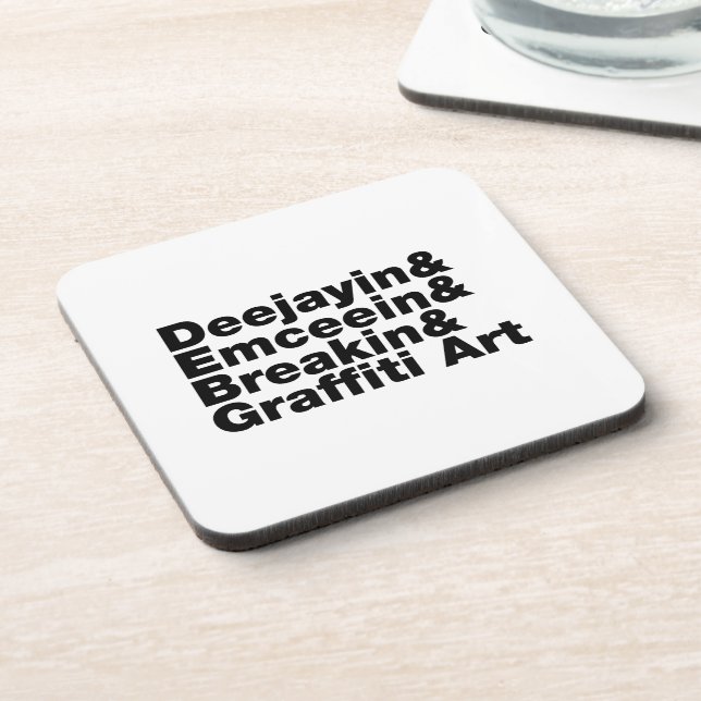 Porta-copo Quatro Elementos de Hip Hop (Left Side)