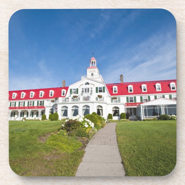 Porta-copo Quebec, Canadá. Hotel Histórico Tadoussac, (Frente)