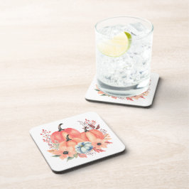 Porta-copo Queda Aquarela Pumpkin Boho