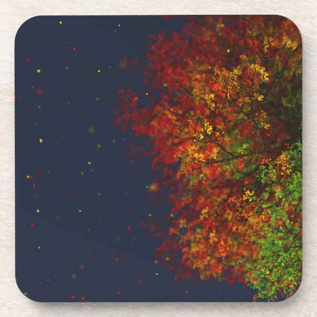 Porta-copo Queda das Portas copos do Rainbow Cork (Frente)