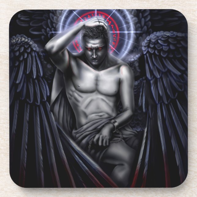 Porta-copo Queda de simpatia pelo diabo (Frente)