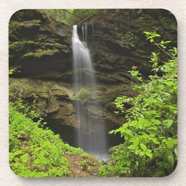 Porta-copo Quedas de água caindo na pia, Whiteoak Sink, (Frente)