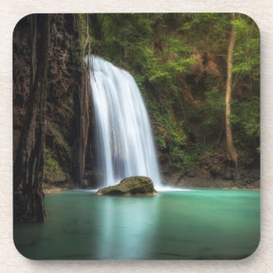 Porta-copo Quedas   Erawan Waterfall, Tailândia