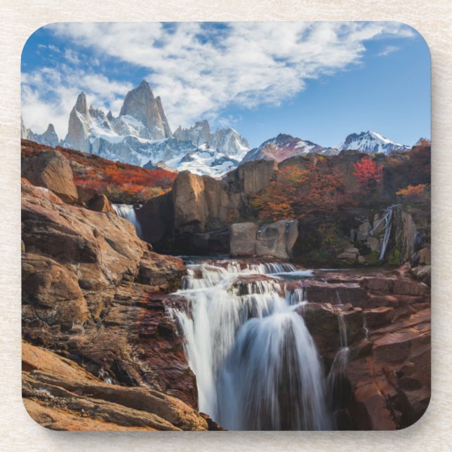 Porta-copo Quedas | Fitz Roy Mountain, Argentina (Frente)