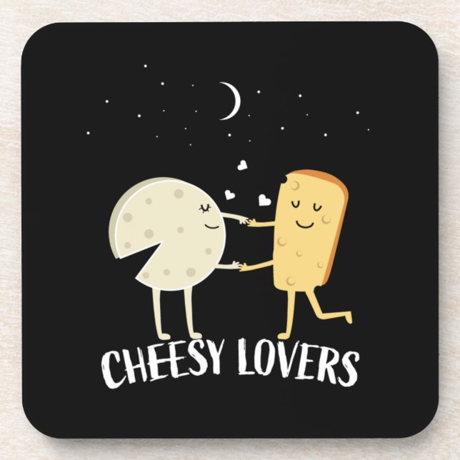 Porta-copo Queijo Francês Aluga Queijos (Frente)