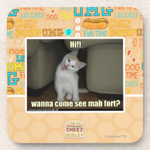 Porta-copo Queira vir vêem o forte do mah?