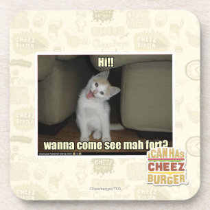 Porta-copo Queira vir vêem o forte do mah?