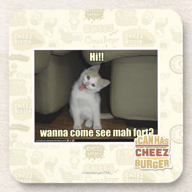 Porta-copo Queira vir vêem o forte do mah? (Frente)