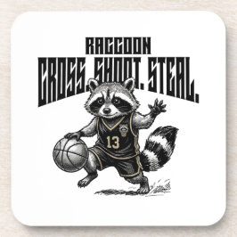 Porta-copo Raccoon Basketball Star - Cross Shoot Steal Graph