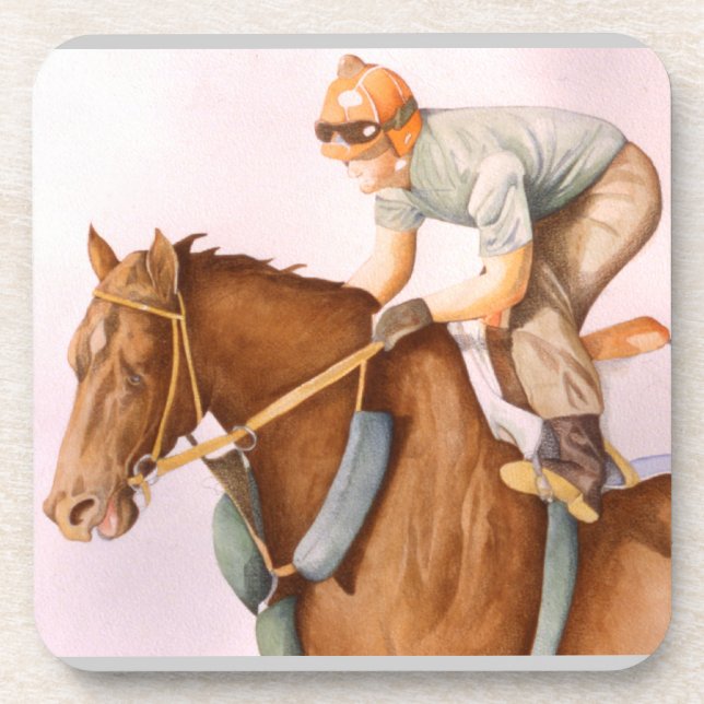 Porta-copo Race Horse e Jockey (Frente)