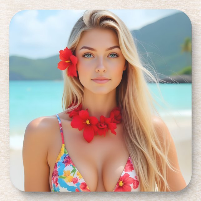 Porta-copo Radiância: O Momento da Ilha de Helena (Frente)