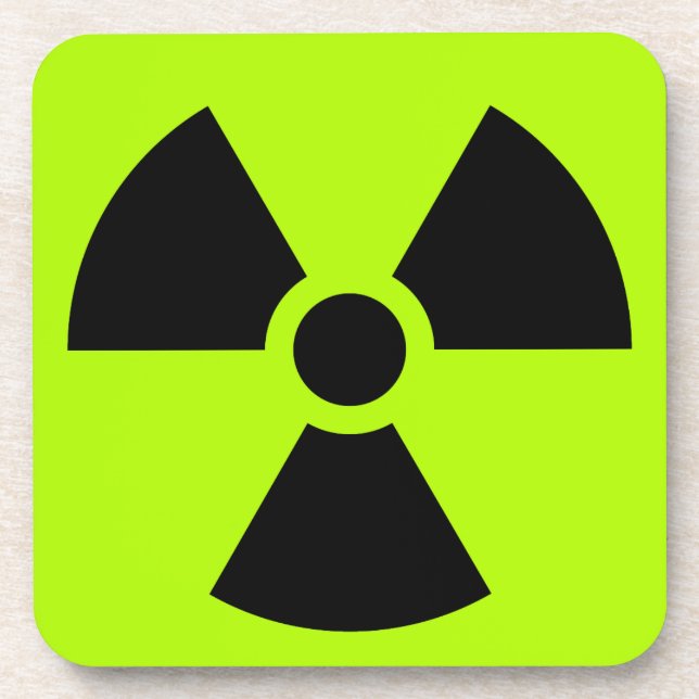 Porta-copo Radioativo (Frente)