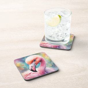 Porta-copo Rainbow Birds Flamingo 2