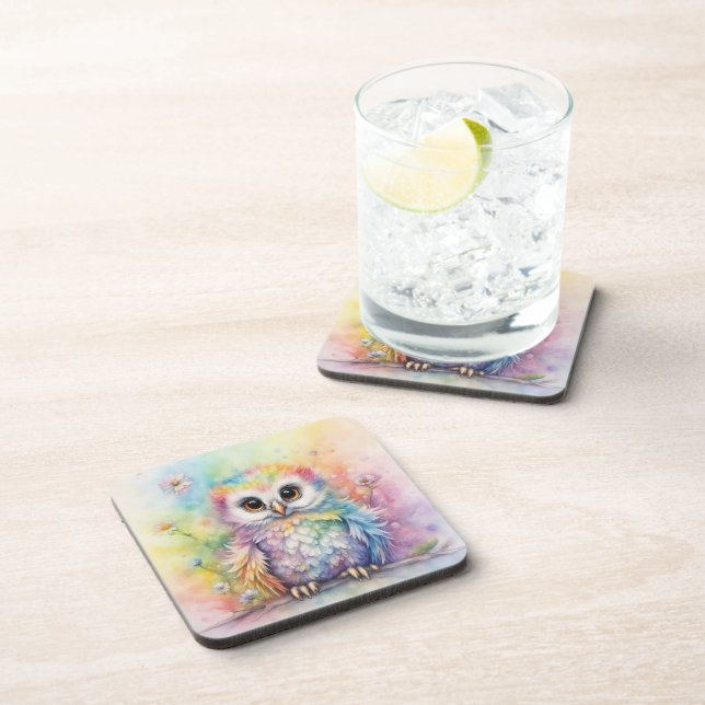 Porta-copo Rainbow Birds Ows 2 (Lado Direito)