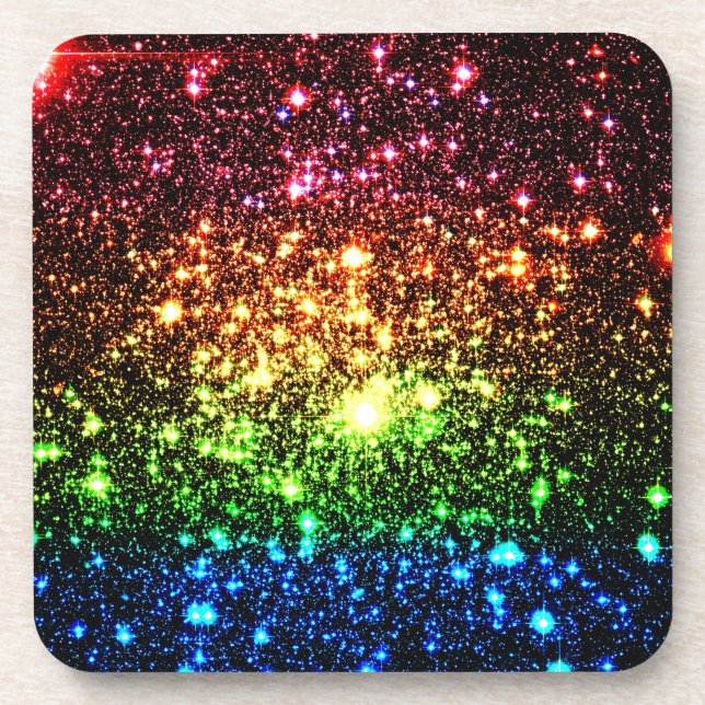 Porta-copo Rainbow Galaxy (Frente)