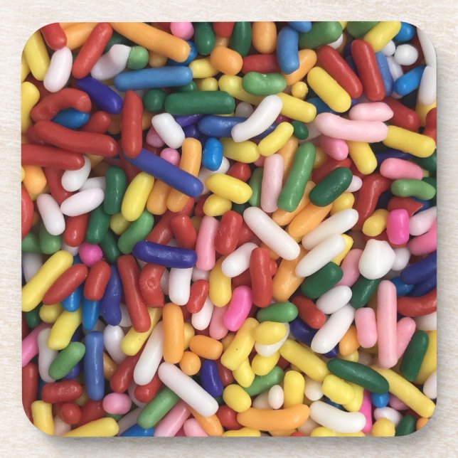 Porta-copo Rainbow Sprinkles (Frente)