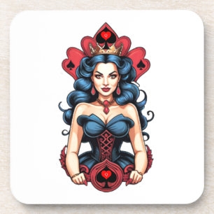 Porta-copo Rainha de Espadas Trovão_Cove