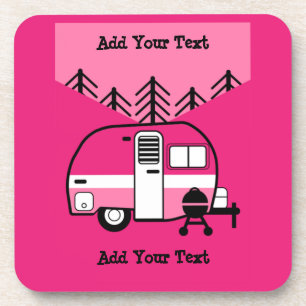 Porta-copo Rainha do Camper - Engraçado Acampamento RV