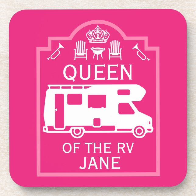 Porta-copo Rainha Do Camper RV (Frente)