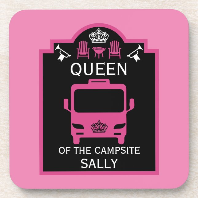 Porta-copo Rainha Do Campsite (Frente)