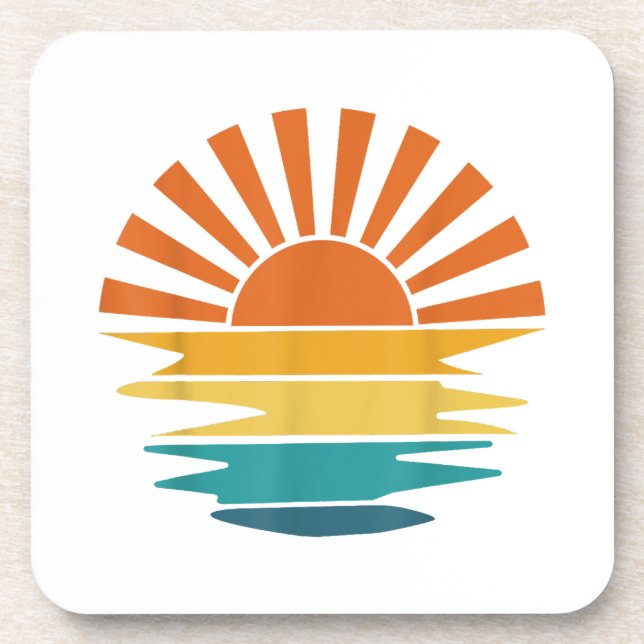 Porta-copo Raios Ultrassados Retroativos Vintage Vintage (Frente)